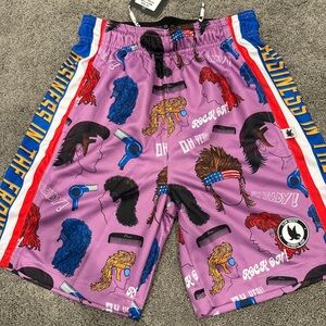 Youth boys graphic print shorts